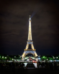 Eiffel Tower at Night 