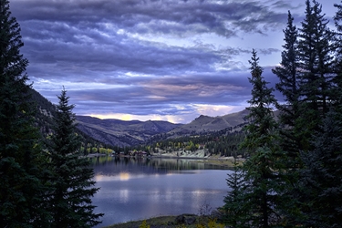 Lake San Cristobal Sunset 