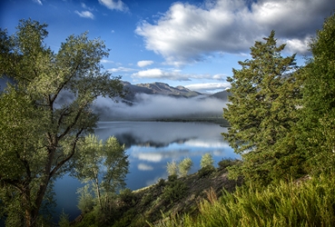 Low Clouds Over Lake San Cristobal 